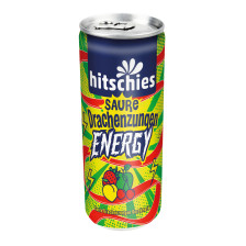 Hitschler Hitschies Saure Drachenzungen Energy 0,25L Dose 
