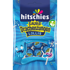 Hitschler Hitschies Saure Drachenzungen Lollis 8ST 128G 
