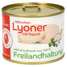 Allgäu Fresh Foods Hähnchenlyoner mit Rapsöl 200G 