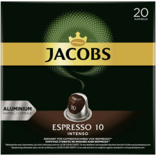 Jacobs Espresso 10 Intenso Kaffekapseln 20ST 104G 