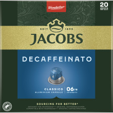Jacobs Decaffeinato Kaffeekapseln 20ST 104G 