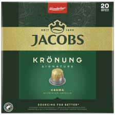 Jacobs Krönung Crema Kaffeekapseln 20ST 104G 