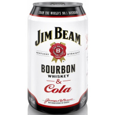 Jim Beam Bourbon & Cola 0,33L 