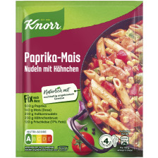 Knorr Fix Paprika-Mais Nudeln mit Hähnchen 42G 