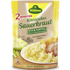 Kühne 2 Minuten Klassisches Sauerkraut Fix & Fertig 400 g 