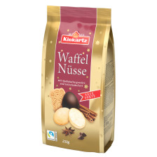 Kinkartz Waffelnüsse Spekulatius Vollmilch teilschokoliert 250G 