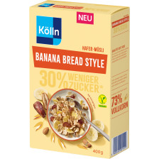 Kölln Banana Bread Style Hafer Müsli 400G 
