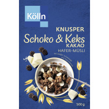 Kölln Müsli Knusper Schoko & Keks Kakao 500G 
