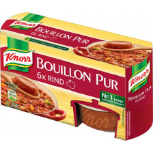 Knorr Bouillon Pur Rind 6x 28 g 