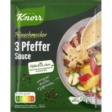 Knorr Feinschmecker 3 Pfeffer Sauce ergibt 250ML 
