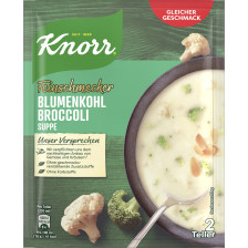 Knorr Feinschmecker Blumenkohl Broccoli Suppe 48G 