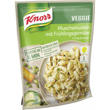 Knorr Veggie Muschelnudeln mit Frühlingsgemüse in Kräutersauce 155 g 