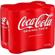 Coca-Cola 6x 0,33L Dose 
