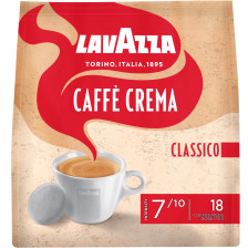 Lavazza Caffe Crema Classico Kaffeepads 18ST 125G 