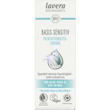 lavera Naturkosmetik Basis Sensitiv Feuchtigkeitscreme 50ML 