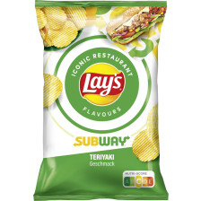 Lay's Chips Subway Teriyaki Geschmack 150G 