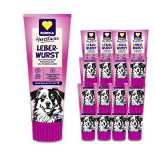 EDEKA Herzstücke I Love Leberwurst für Hunde 12x75G 
