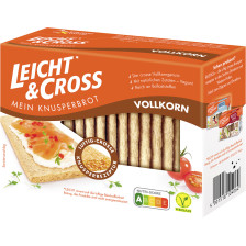 Leicht & Cross Mein Knusperbrot Vollkorn 125G 