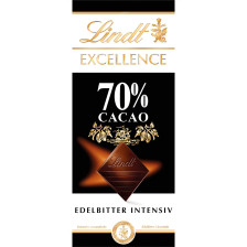 Lindt Excellence Edelbitter Intensiv 70% 100G 