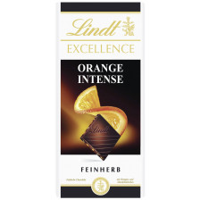 Lindt Excellence Orange Intense Feinherb 100 g 