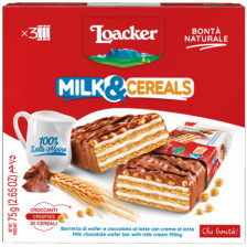 Loacker Milk & Cereals 100G 