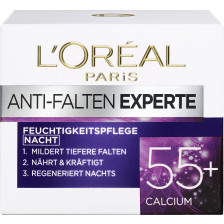 L'Oreal Anti-Falten Experte Feuchtigkeitsplage 55+ Calcium Nacht 50 ml 