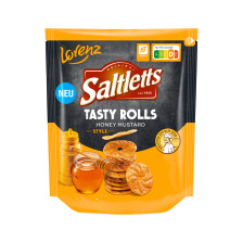 Lorenz Saltletts Tasty Rolls Honey Mustard Style 130G 