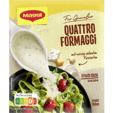 Maggi Für Genießer Quattro Formaggi Sauce ergibt 250ML 