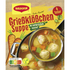 Maggi Guten Appetit Grießklößchen Suppe ergibt 1L 