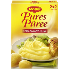 Maggi Pures Püree 100% Kartoffel-Genuss 2x 60 g 