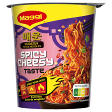 Maggi Korean Style Noodles Spicy Cheesy Taste 78G 