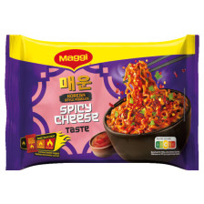 Maggi Korean Style Noodles Spicy Cheesy Taste 130G 