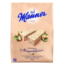 Manner Schnitten mit Haselnusscreme 400G 