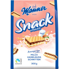 Manner Snack Minis Haselnuss 300G 