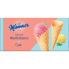 Manner Waffeltüten 10ST 125G 