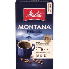 Melitta Kaffee Montana gemahlen 500G 