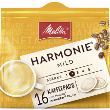 Melitta Kaffeepads Harmonie Mild 16ST 112G 