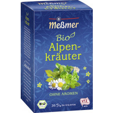 Meßmer Bio Tee Alpenkräuter 20ST 40G 