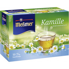 Meßmer Tee Kamillen 50ST 75G 
