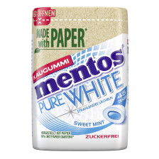 Mentos Pure White Sweet Mint 90G 