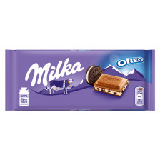 Milka Alpenmilch Schokolade mit Oreo-Stückchen 100G 