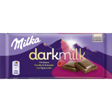 Milka Darkmilk Himbeer 85g 