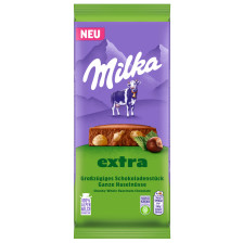 Milka extra Ganze Haselnüsse 190G 