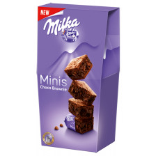 Milka Minis Choco Brownie 117G 
