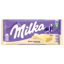 Milka Weiße Schokoladentafel 90G 