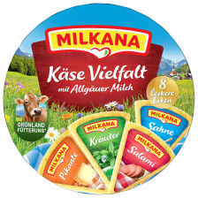 Milkana Käse Vielfalt 8ST 190G 