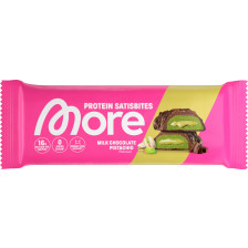 More Protein Satisbites Milk Chocolate Pistaccio 2ST 50G 