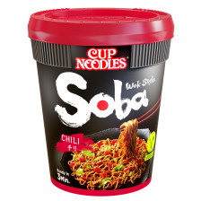 Nissin Cup Noodles Soba Chili 92G 