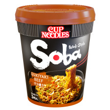 Nissin Cup Noodles Soba Sukiyaki Beef 89G 