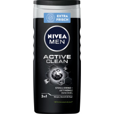 Nivea Men 3-in-1 Duschgel Energy – 250 Ml, Mit Minzextrakt, Für Gesicht, Körper & Haare